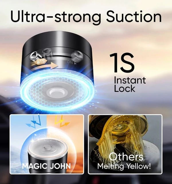 🎁 Vacuum Suction Magnetic Phone Holder