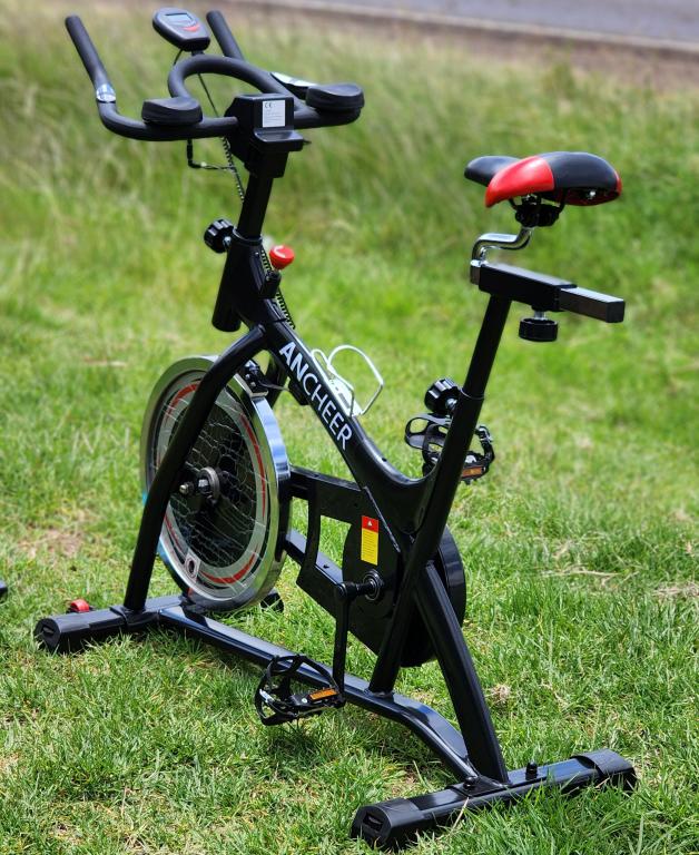 Ancheer Heavy Duty Exercise Bike (Black)