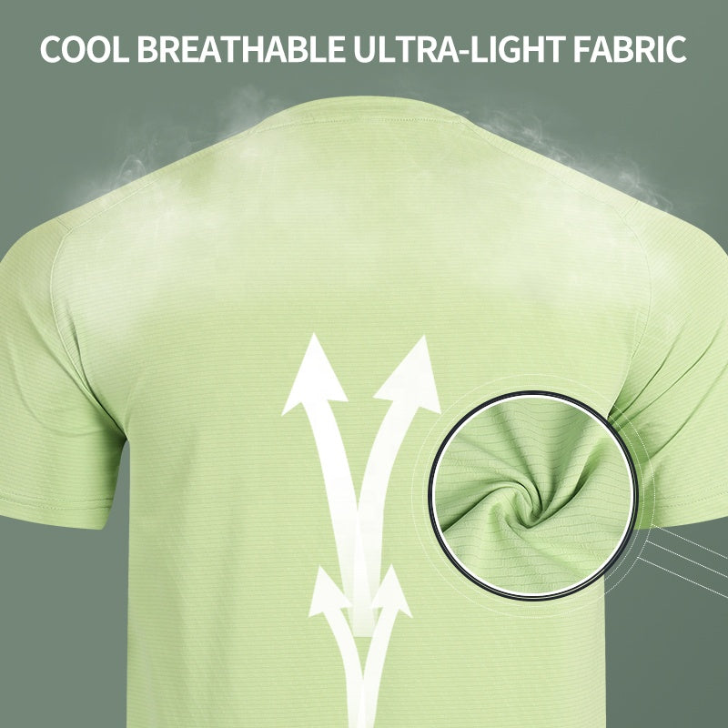 Breathable Stretch Gym & Running T-Shirt