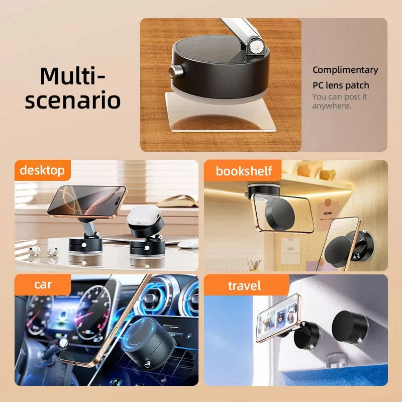 🎁 Vacuum Suction Magnetic Phone Holder