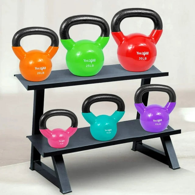 RUBBER COATED KETTELLBELLS