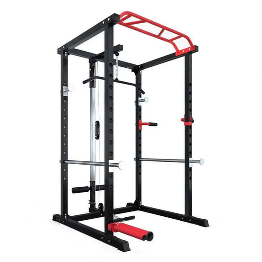 Power Rack Cage with Lat pull down
